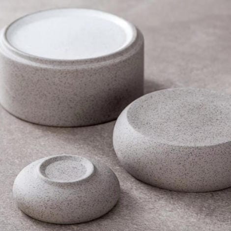 Brett kiln change gray stoneware tableware set