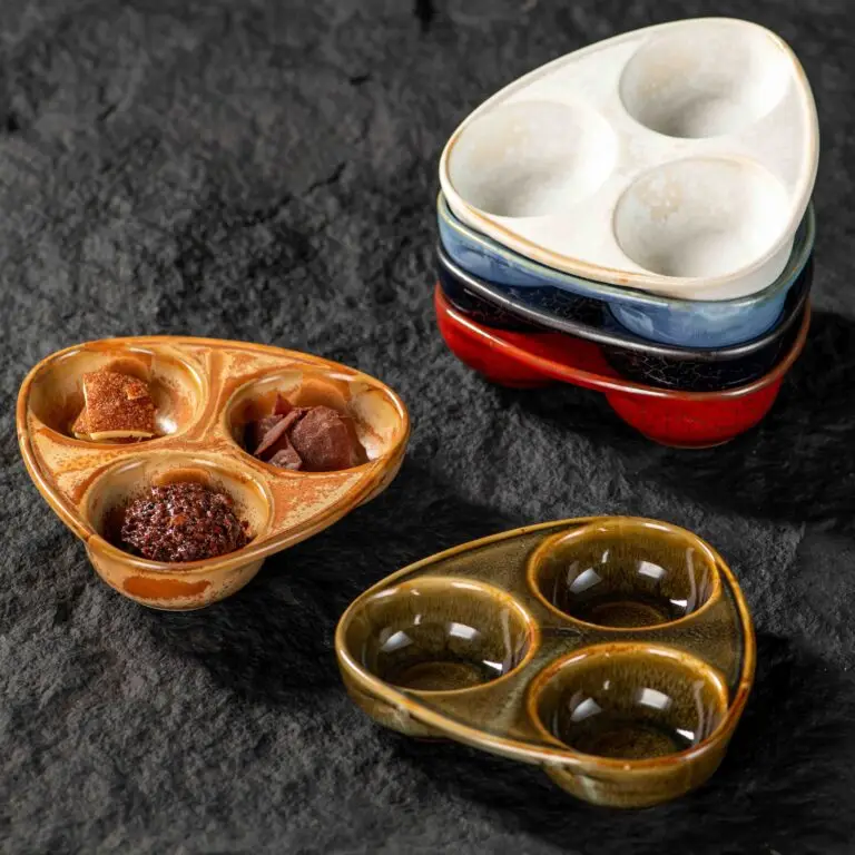 ceramic snacks dishes