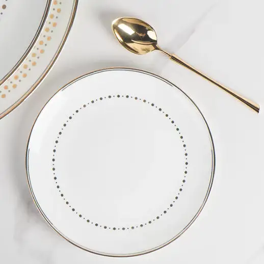 bone china wedding plate