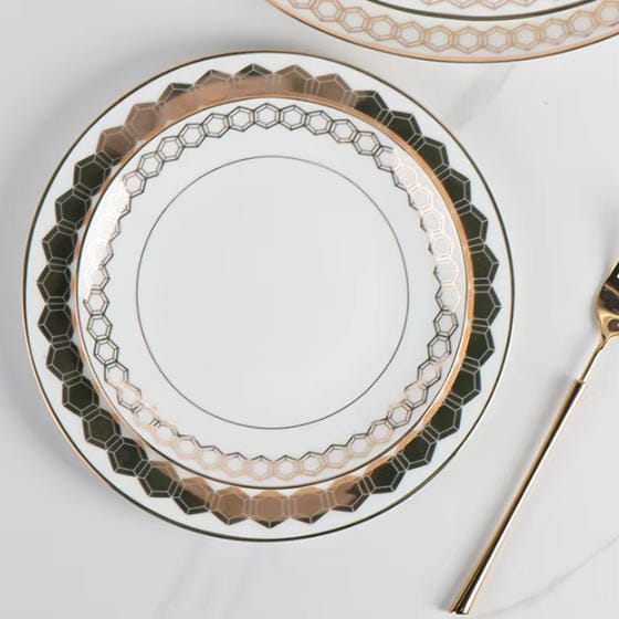 fine bone china wedding plate