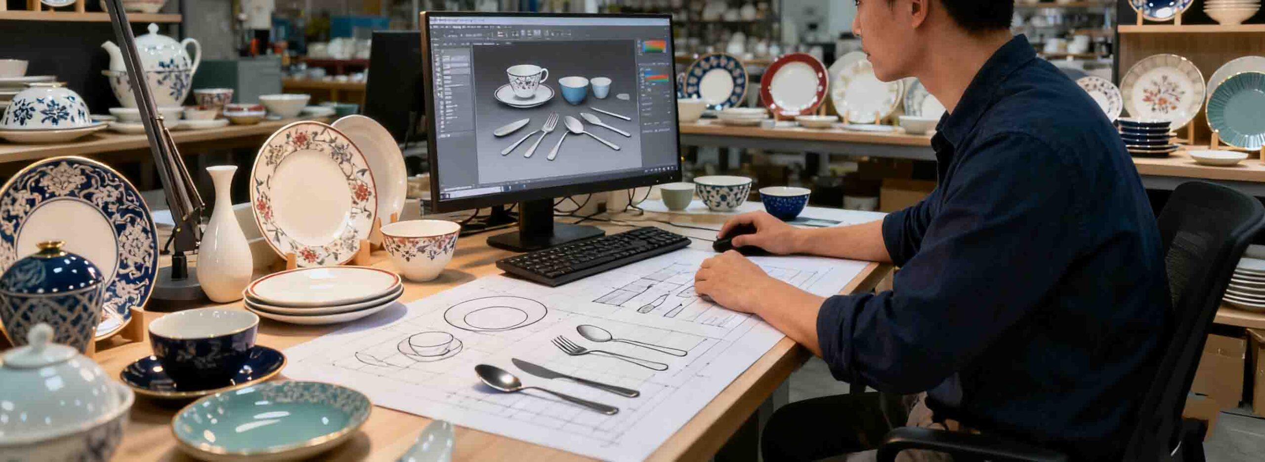 Brett dinnerware design team