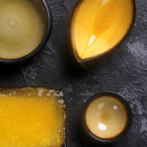 Kiln Change Ceramic Dinnerware Set Janpanese Retro Style