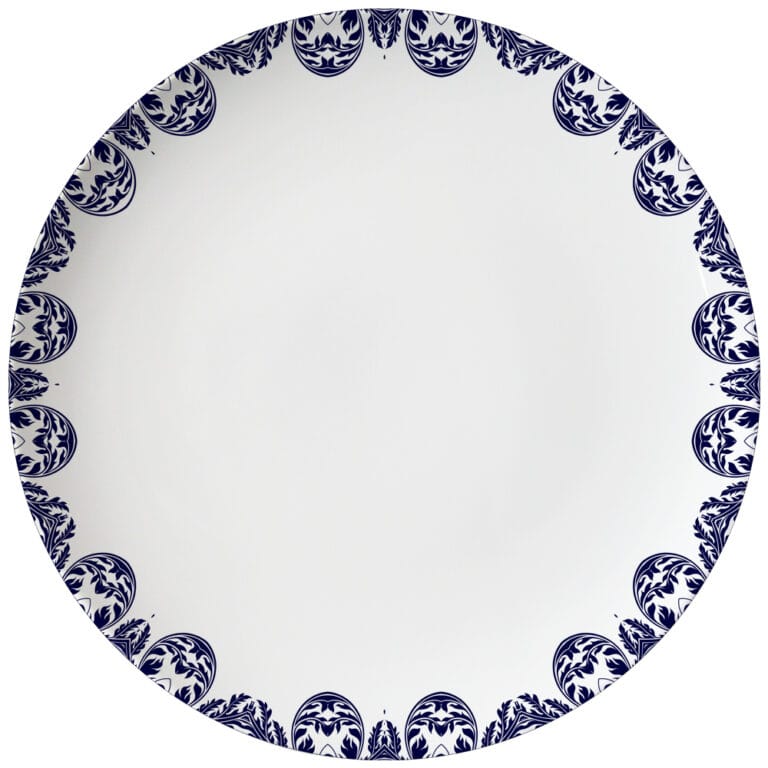 wedding bone china blue patterned dinnerware sets