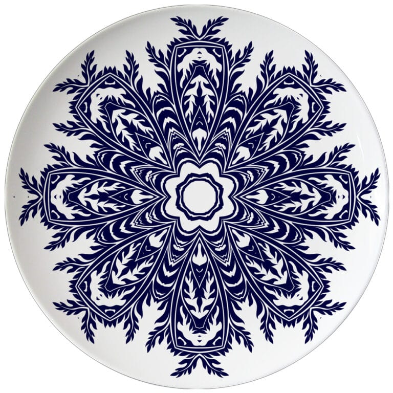 wedding bone china blue patterned dinnerware sets