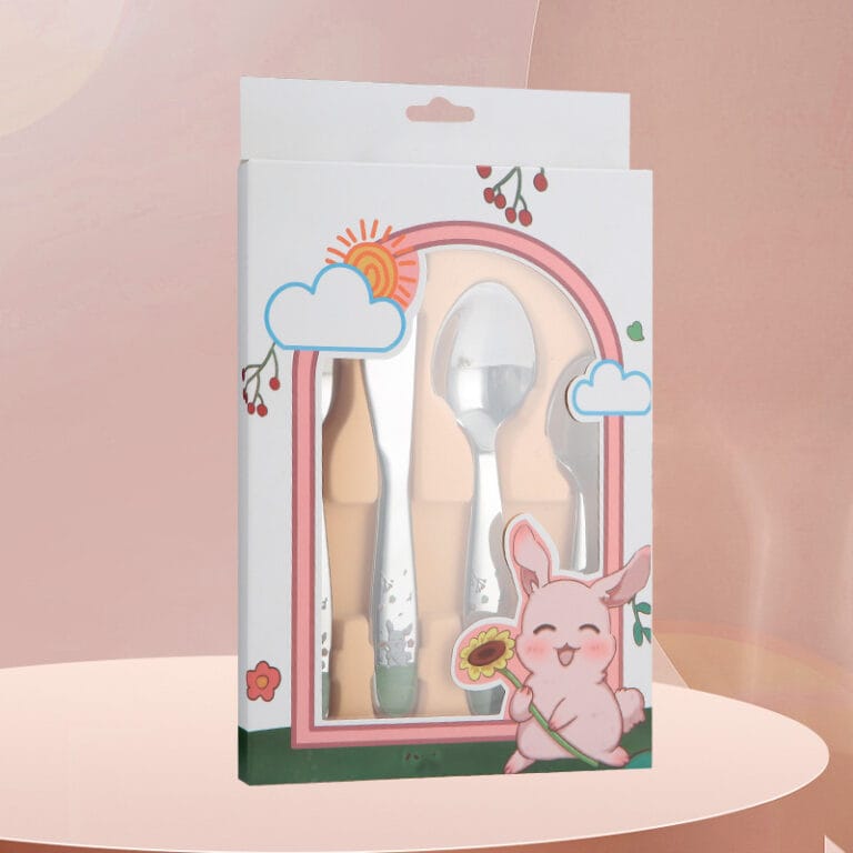 custom child cutlery set
