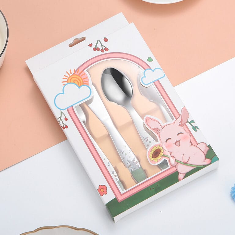custom child cutlery set