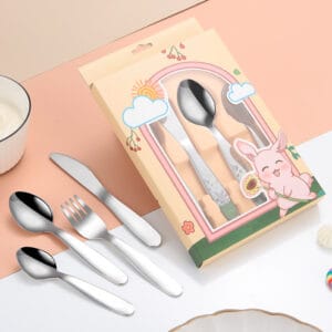 custom child cutlery set