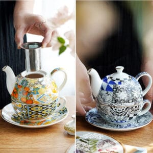 luxurious and artistic European-style teapot gift set