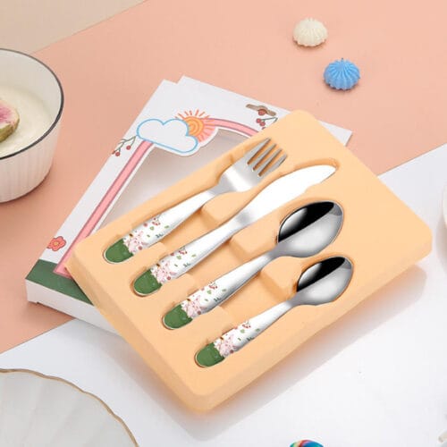 custom child cutlery set