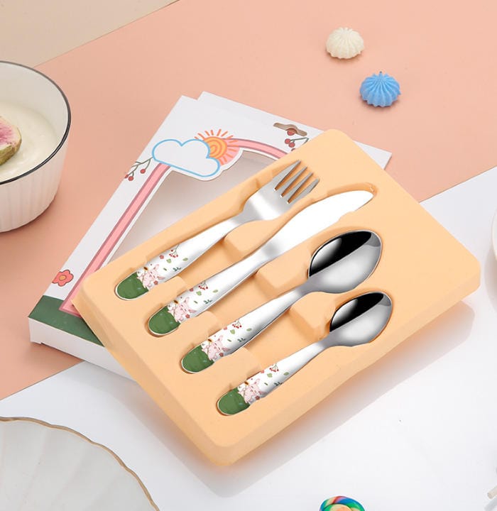custom child cutlery set