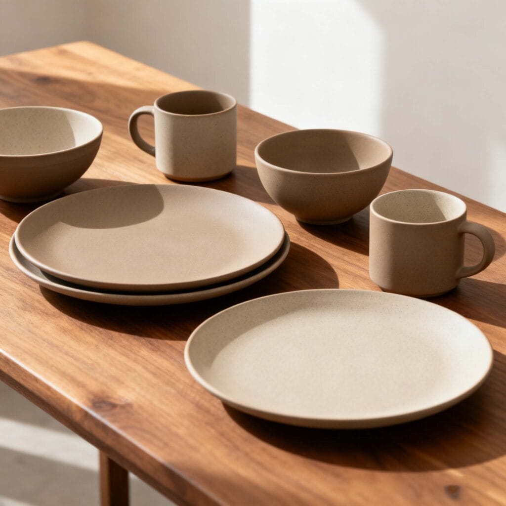 Stoneware dinnerware
