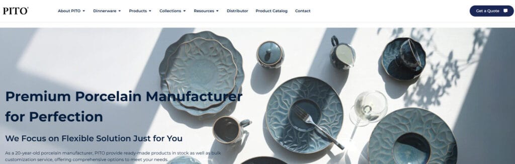 top 10 ceramic dinnerware manufacturer China