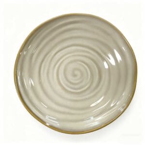 Japanese Beige Kiln Change ceramic bowl