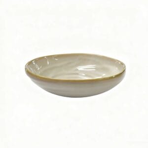 Japanese Beige Kiln Change ceramic bowl