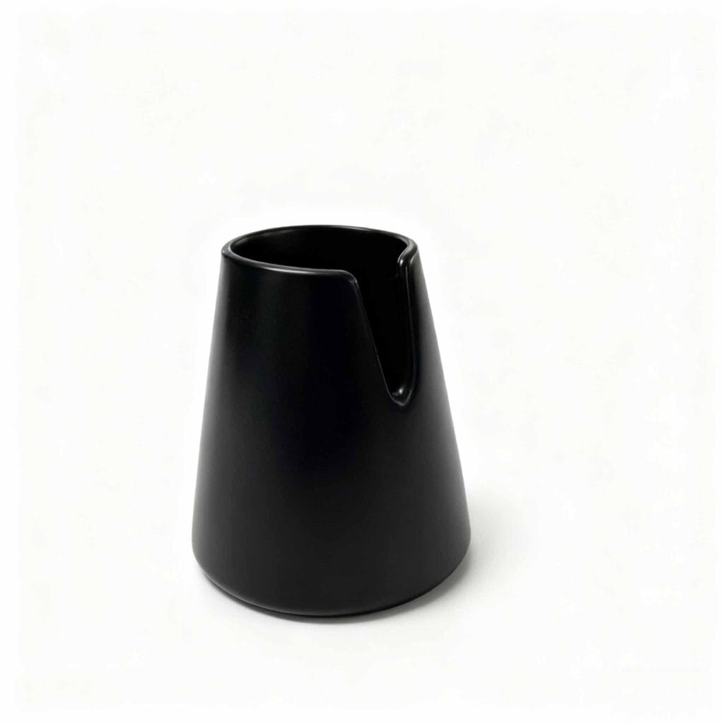 High-end Matte Black coffee set 