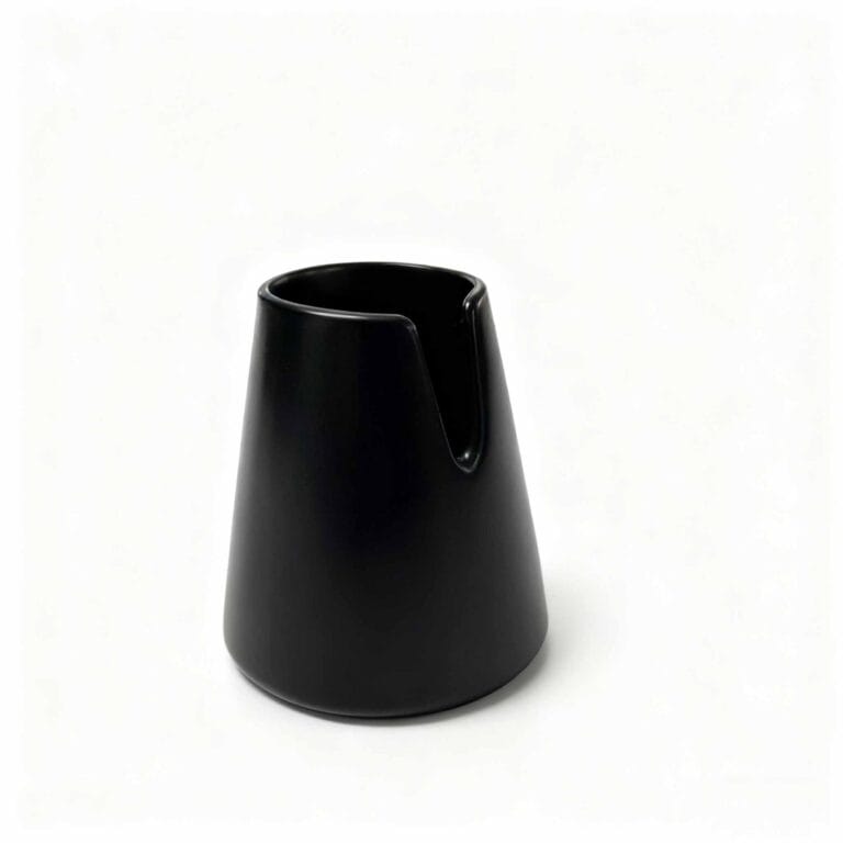 High-end Matte Black coffee set