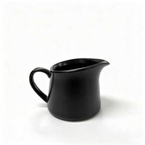 High-end Matte Black coffee set milk jug
