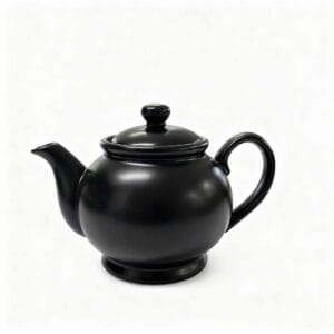 High-end Matte Black coffee set teapot
