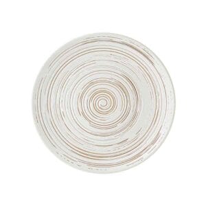 Black and White Spiral Texture Bowls Plates Tableware Sets Japanese Style