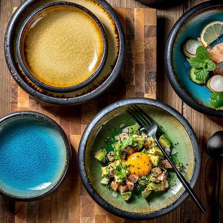 Reactive Glaze Dinnerware