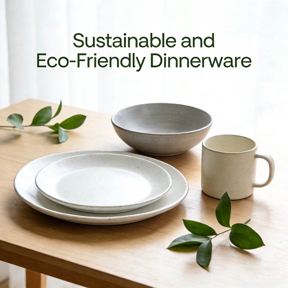 Sustainable and Eco-Friendly Dinnerware