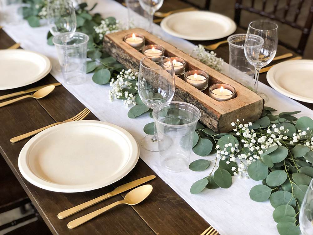 Wedding Venue Dinnerware Requirements - disposable wedding dinnerware