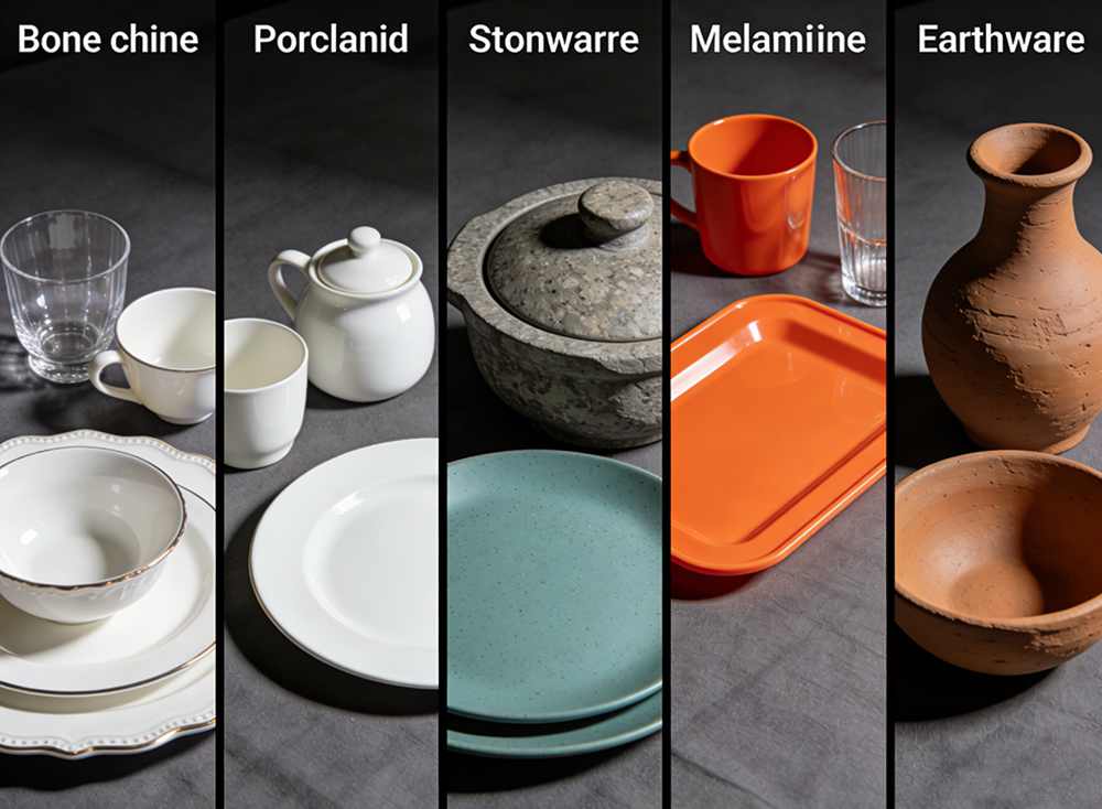 restaurant dinnerware material