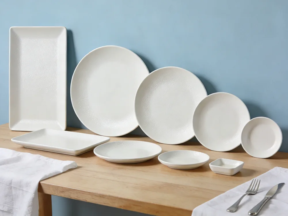 hospitality dinnerware sizing