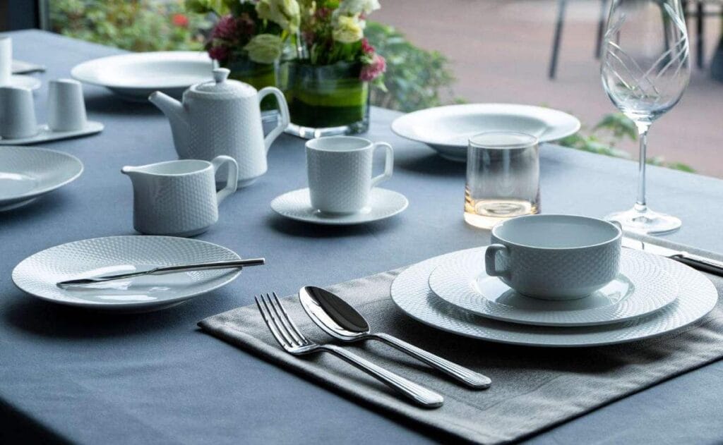 Brett bone china dinnerware set