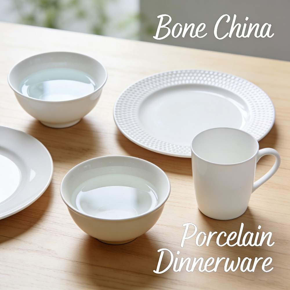 porcelain vs bone china