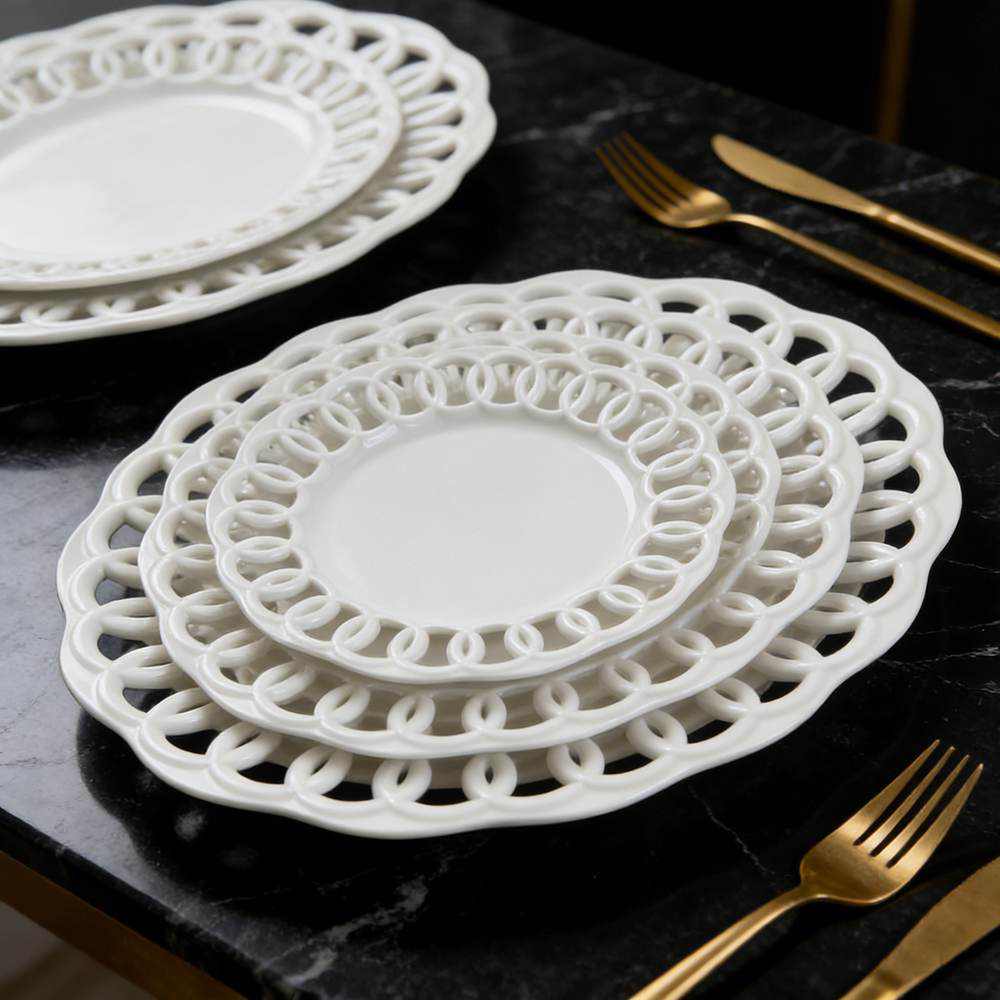brett white dinnerware