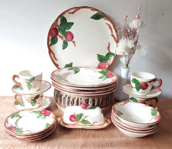 Franciscan Stoneware Dinnerware-Apple