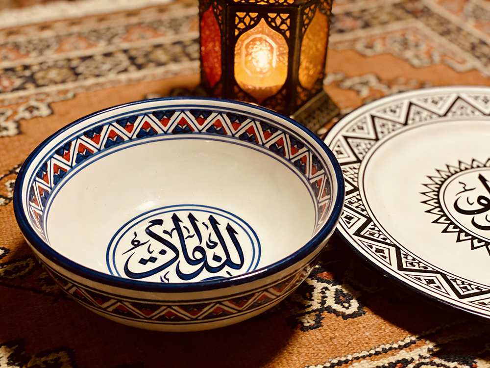 middle east style dinnerware