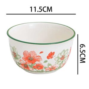 Vibrant Flower Manor Underglaze Porcelain Dinnerware Gift Set