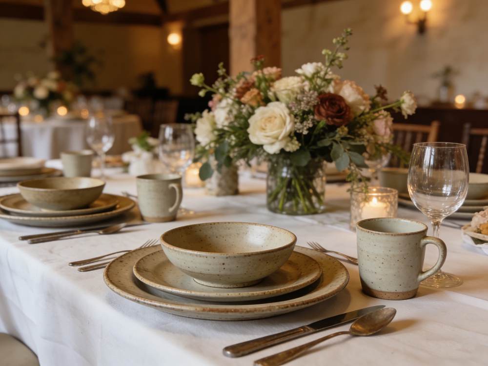 Stoneware for Event Venues