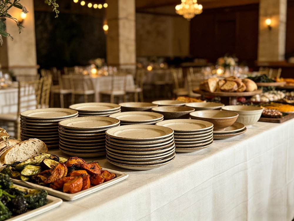 Stoneware for Event Venues