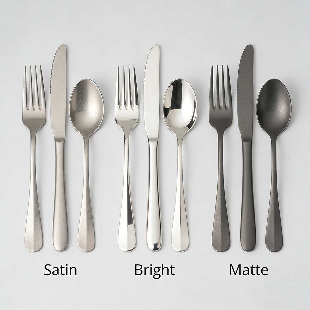 flatware finish