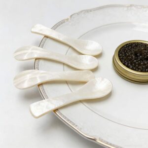 Natural Mother of Pearl Caviar Spoons