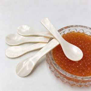 Natural Mother of Pearl Caviar Spoons