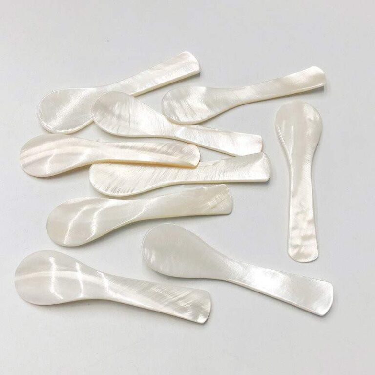 Natural Mother of Pearl Caviar Spoons