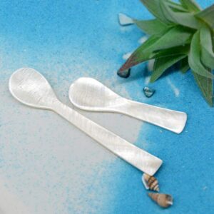 Natural Mother of Pearl Caviar Spoons