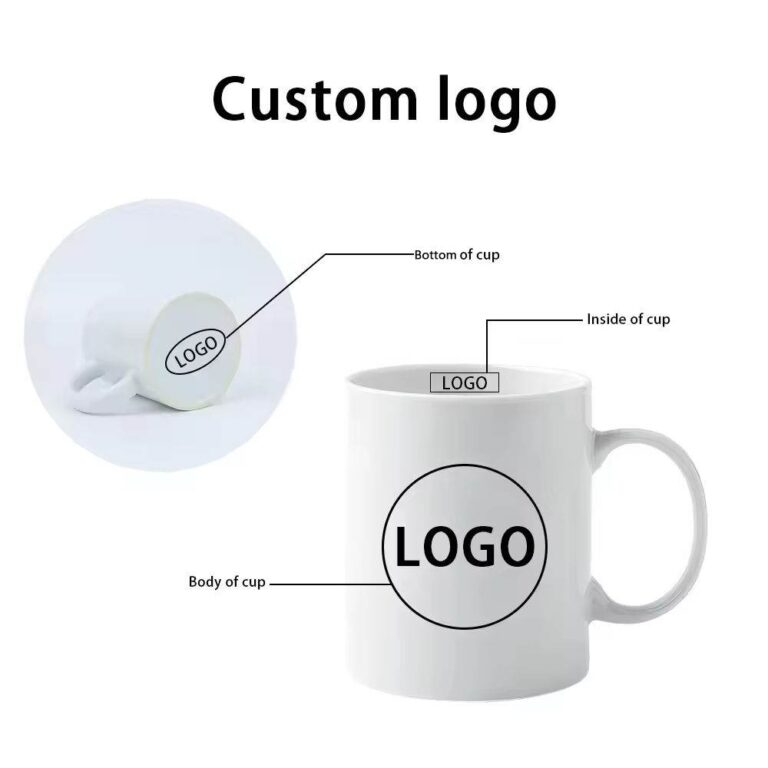 Custom Logo Ceramic Mugs Wholesale