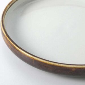 Two-Tone Reactive Glaze Ceramic Dinnerware Set