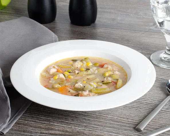 different types of dinner plate - soup plate