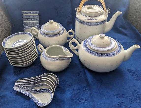 rice grain china dinnerware