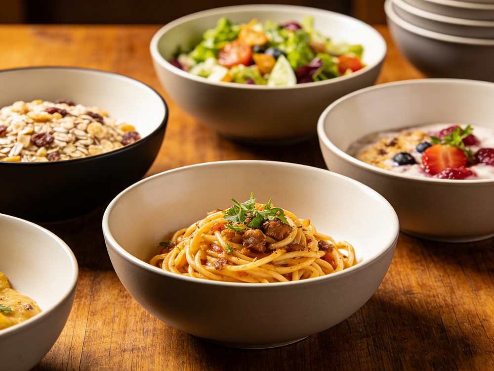 three basic types of bowls-all purpose bowl