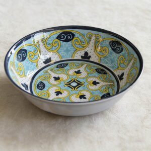 Bohemian Geometric Melamine Dinnerware Set