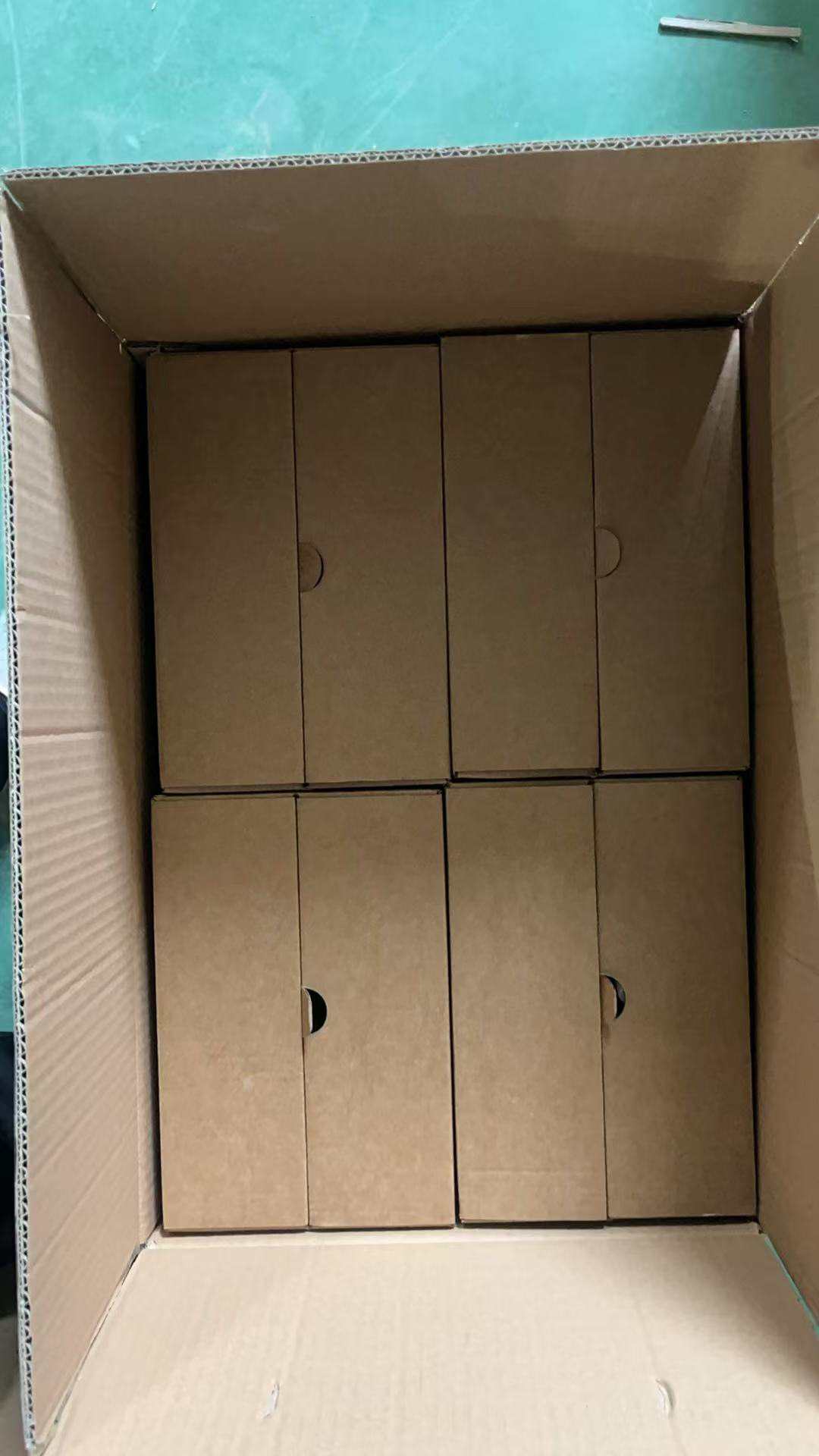 Brett glassware packaging and shipping