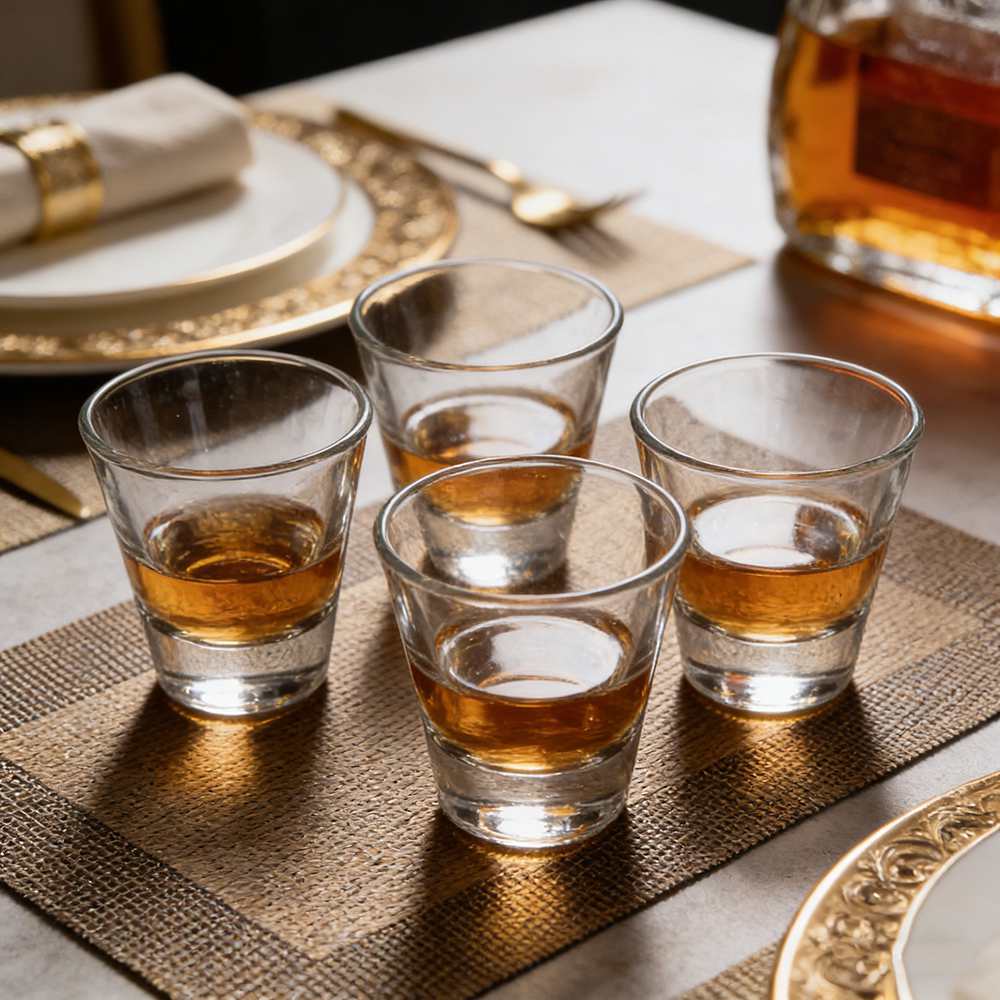 Custom Logo Lead-Free Shot Glass