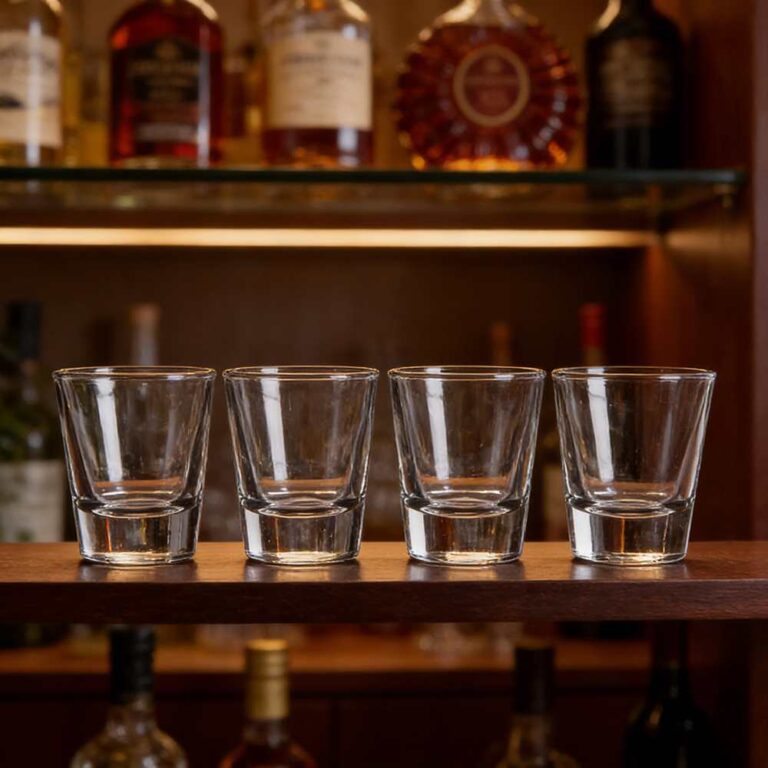 Custom Logo Lead-Free Shot Glass